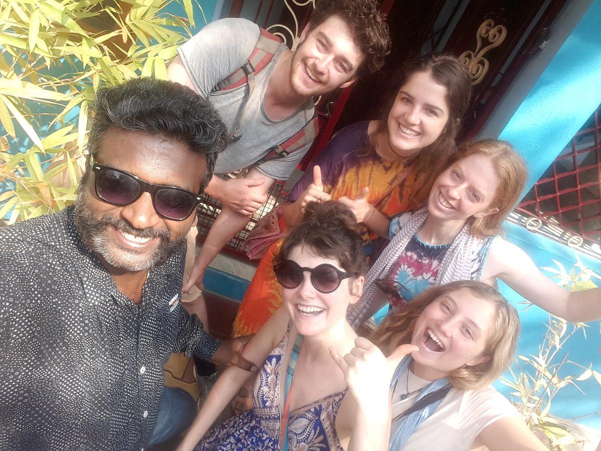 Valentine Hostel & Guest House Puducherry Eksteriør billede